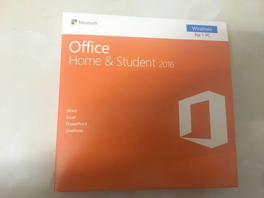 1 pc पैक Microsoft Office 2016 घर और छात्र खुदरा कुंजी